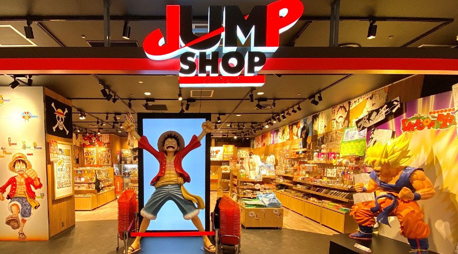 Una de las tiendas Shonen Jump de Tokio