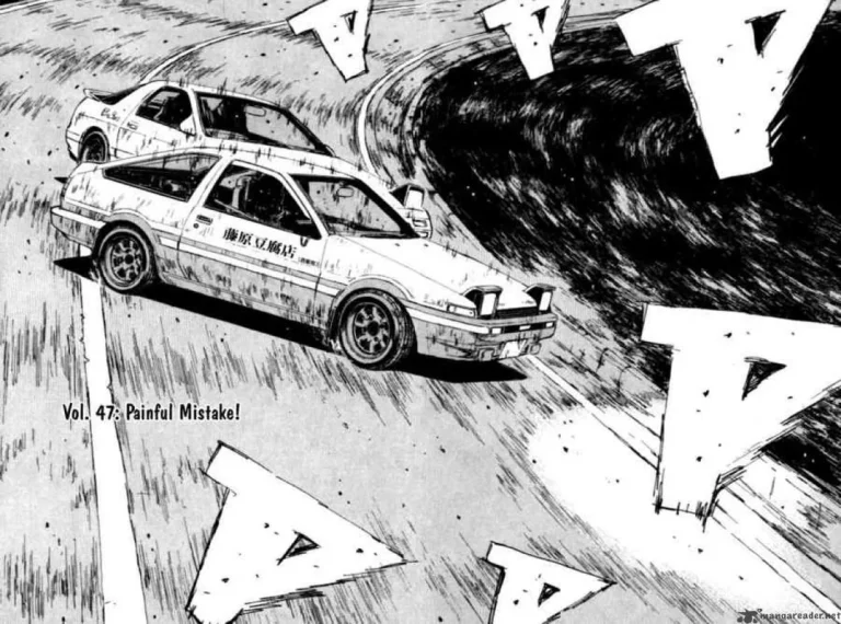 Initial D manga preview madejapan