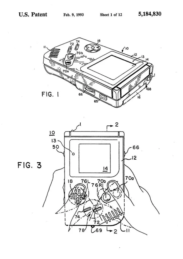 Plano Game Boy madeinjapan