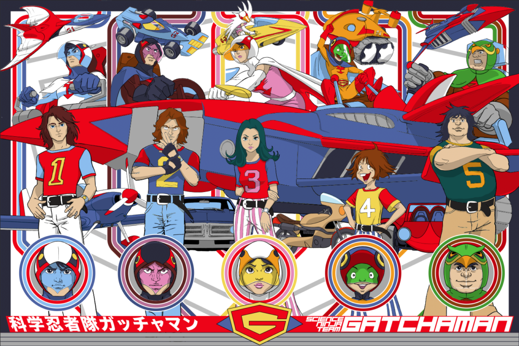 personajes de Gatchaman